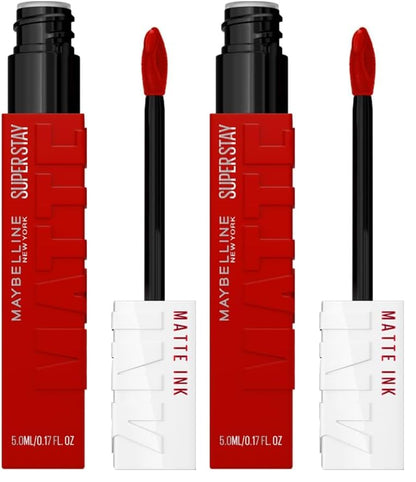 Maybelline Super Stay Matte Ink Liquid Lipstick Makeup, Long Lasting High Impact Color, Up to 16H Wear, Mover, Brown, 1 Count, Packaging May Vary