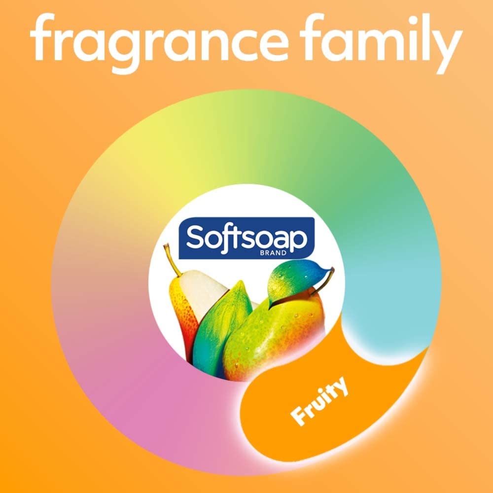 Softsoap Antibacterial Liquid Hand Soap, White Tea & Berry Scent, 50 fl oz