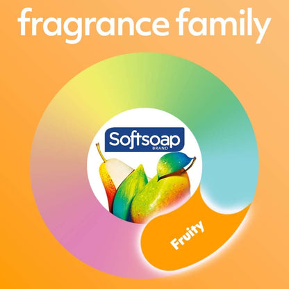 Softsoap Antibacterial Liquid Hand Soap, White Tea & Berry Scent, 50 fl oz