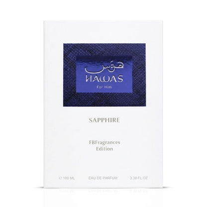 RASASI Hawas Atlantis Eau de Parfum for Men, 100ml (3.4 oz) Fresh & Modern Scent Spray