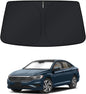 KUST Windshield Sun Shade for 2016 2017 2018 2019 2020 2021 2022 BMW X1 F48 Accessories Custom Fit Sunshade Foldable Window Sun Visor Protector Blocks UV Rays Keep Your Car Cooler