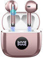 Wireless Earbuds, Bluetooth 5.4 Ear Buds, LED Power Display, 6D Bass Stereo