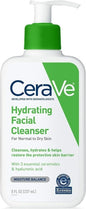CeraVe Hydrating Cleanser with Hyaluronic Acid, Face Wash for Dry Skin,16oz