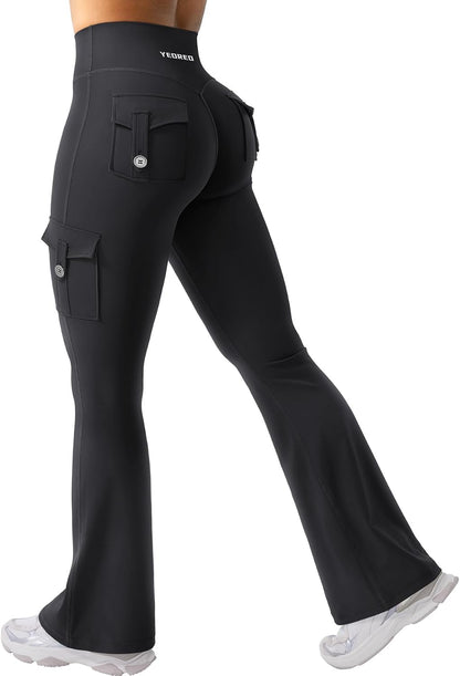 YEOREO CoreFlex Women Workout Flare Leggings