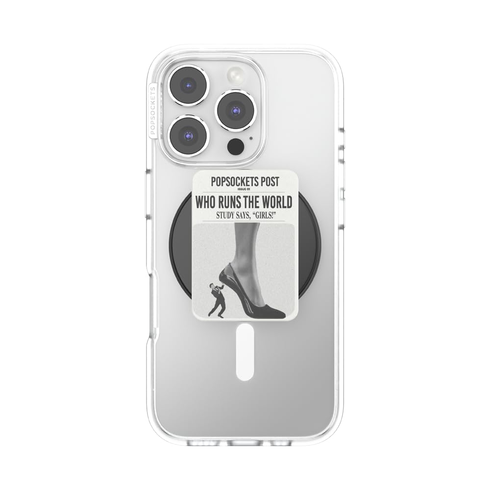 PopSockets Adhesive Phone Grip, Holder- Lace Noir