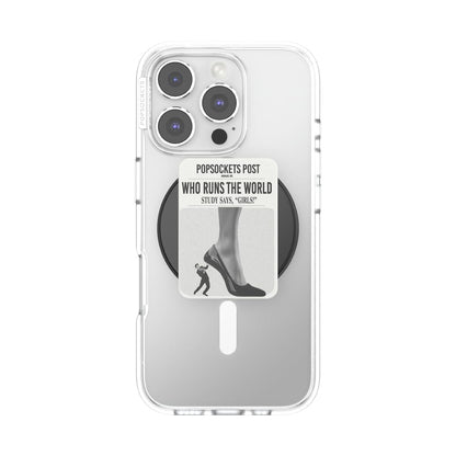 PopSockets Adhesive Phone Grip, Holder- Lace Noir