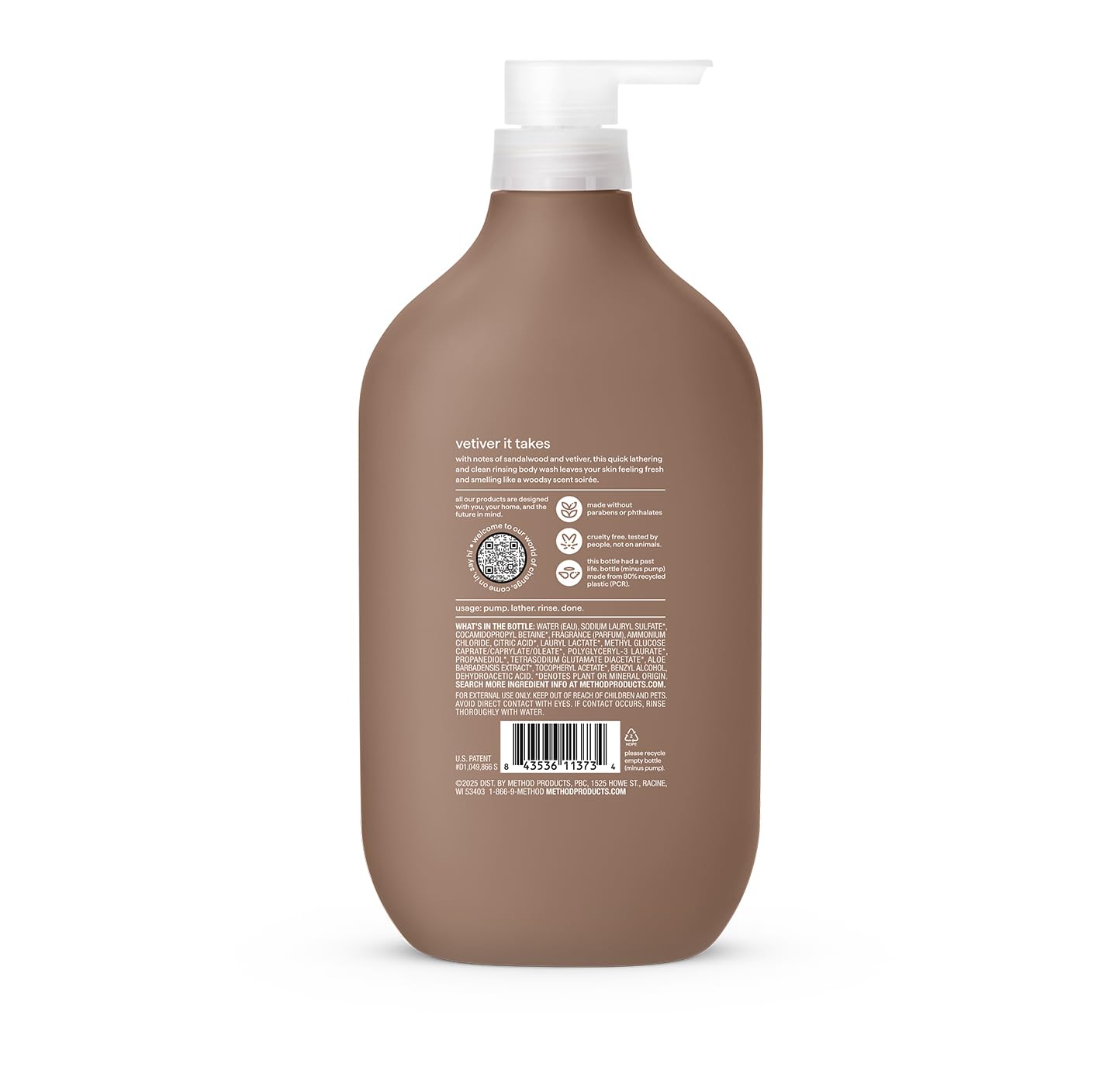 method Men’s Body Wash, Sea + Surf Scent, 28 fl oz