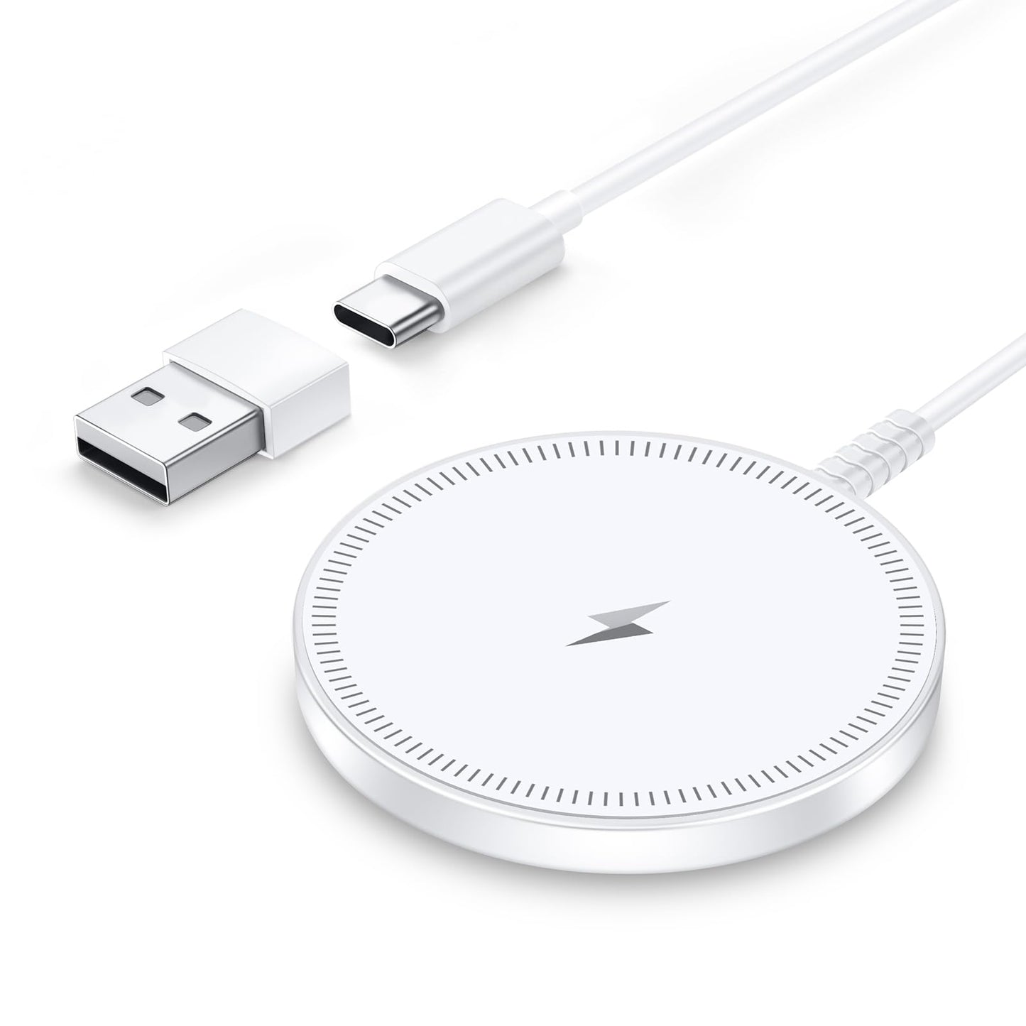 Magsafe Charger Magnetic Wireless Charge iPhone: Strong Magnet Charging Pad