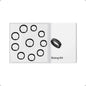 RingConn Gen 3 Smart Ring - Vascular Trends(Size 12, Matte Black)