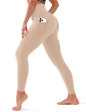 Bluemaple High Waisted Leggings for Women - Tummy Control Pants Non See Through Workout Soft Yoga Pants for Running Plus Size
