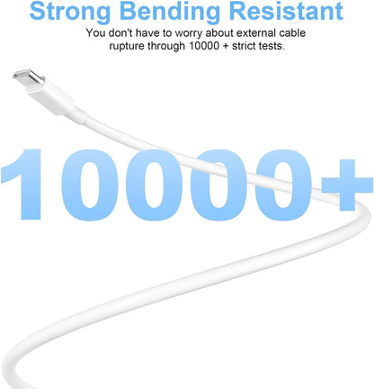 iPhone 17 16 15 Charger Fast Charging,2Pack 20W Apple iPad USB C Wall Charger Block with 6FT USB C to C Cable for iPhone 17/Pro/Pro Max/17 Air/ 16/Pro/Pro Max/15/Pro/Pro Max