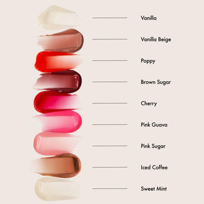 Summer Fridays Lip Butter Balm - Moisturizing Lip Gloss for Instant Shine + Sheer Color - With Nourishing Shea Butter - Everyday Makeup + Skin Care Summer Essentials - Vegan - Pink Sugar (.5 Oz)