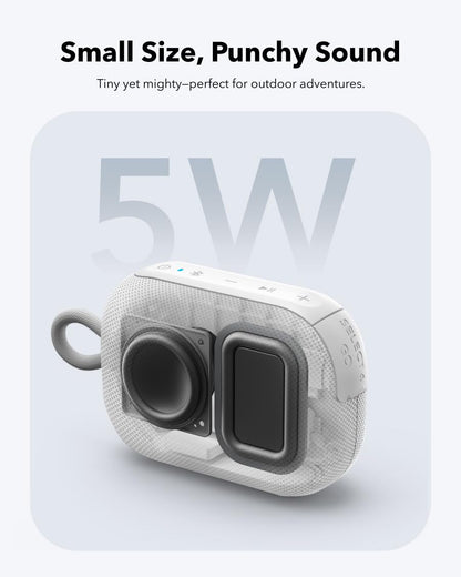 Soundcore Select 4 Go Bluetooth Shower Speaker by Anker, IP67