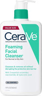 CeraVe Foaming Facial Cleanser, Face Wash for Oily Skin, 16fl oz