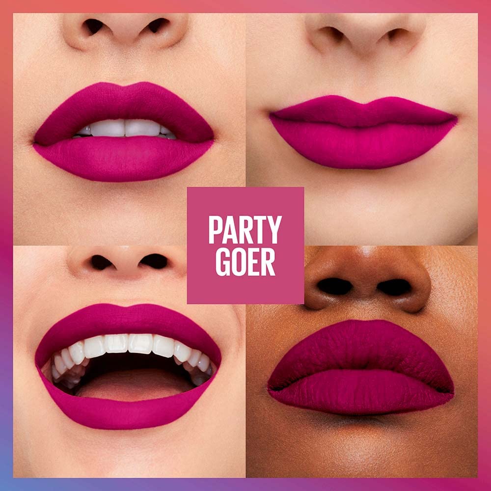 Maybelline Super Stay Matte Ink Liquid Lipstick Makeup, Long Lasting High Impact Color, Up to 16H Wear, Mover, Brown, 1 Count, Packaging May Vary