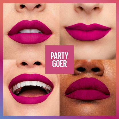 Maybelline Super Stay Matte Ink Liquid Lipstick Makeup, Long Lasting High Impact Color, Up to 16H Wear, Mover, Brown, 1 Count, Packaging May Vary