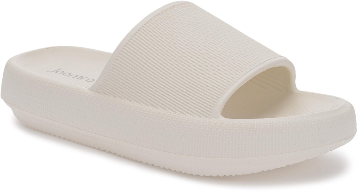 Joomra Pillow Slippers for Women and Men Thick Sole Ultra Cushion Slides