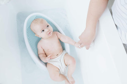 Angelcare Soft-Touch Baby Bath Support & Rinser Bundle, Aqua