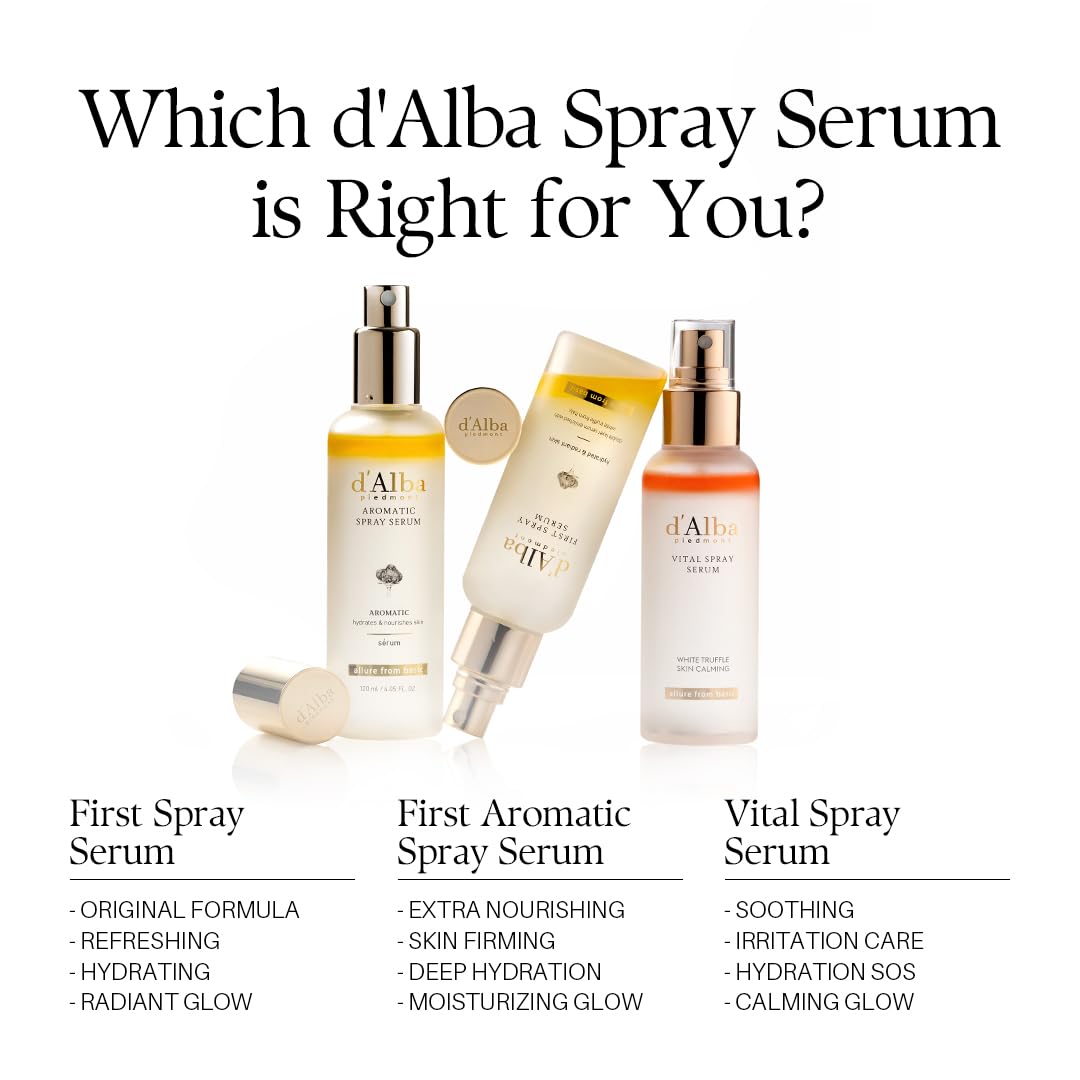 d'alba Piedmont Italian White Truffle First Spray Serum (3.38 fl oz)