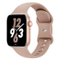 Sport Band Compatible with Apple Watch 38mm 40mm 41mm 42mm 44mm 45mm 46mm 49mm, Replacement Soft Silicone Strap Wristbands for iWatch Series 11/10/9/8/7/6/5/4/3/2/1 Ultra SE Women Men, Space Gray