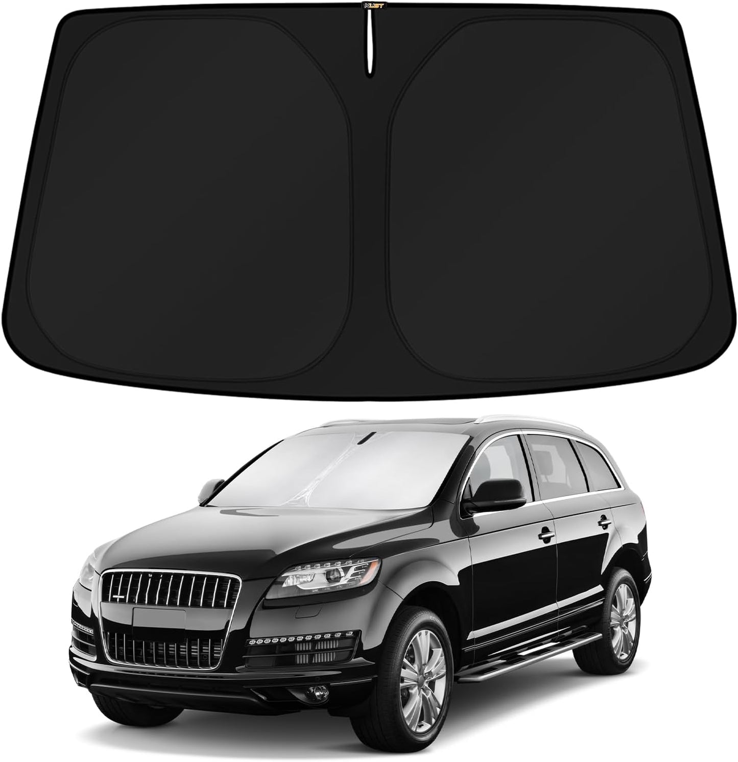 KUST Windshield Sun Shade for 2016 2017 2018 2019 2020 2021 2022 BMW X1 F48 Accessories Custom Fit Sunshade Foldable Window Sun Visor Protector Blocks UV Rays Keep Your Car Cooler