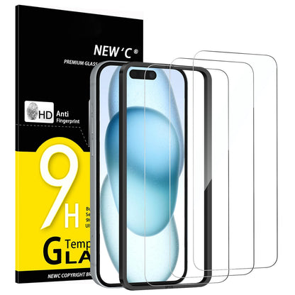 NEW'C for iPhone 17, iPhone 17 Pro, iPhone 16 Pro Screen Protector