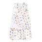 HALO 100% Cotton Sleepsack Swaddle, 3-Way Adjustable Wearable Blanket, TOG 1.5, Baby Blue, Newborn, 0-3 Months