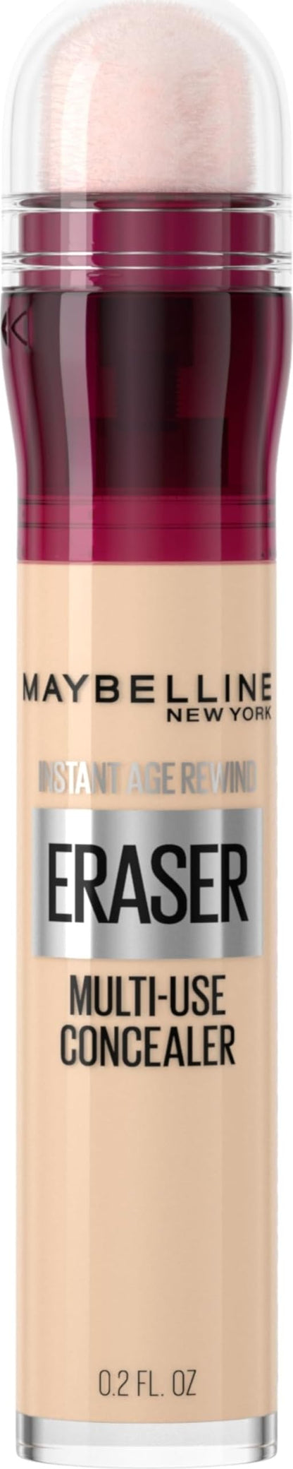 Maybelline Instant Age Rewind Eraser Dark Circles Treatment Multi-Use Concealer, 110, 1 Count (Packaging May Vary)