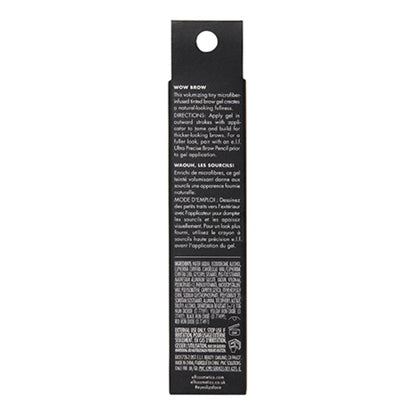 e.l.f. Wow Brow Gel, Volumizing, Buildable, Wax-Gel Hybrid, Creates Full, Voluminous-Looking Brows, Locks Brow Hairs In Place, Deep Brown