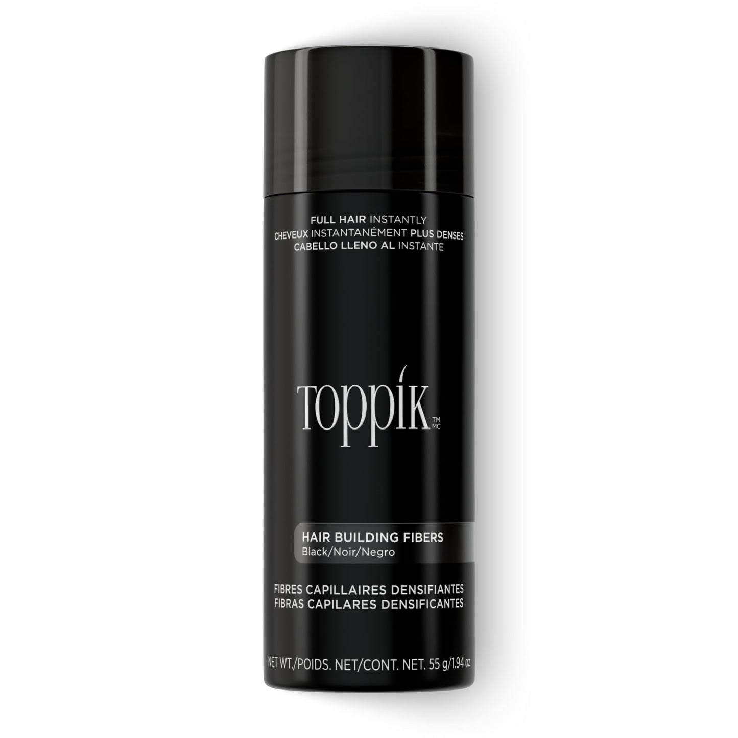 Toppik Hair Building Fibers, Fill In Fine or Thinning Hair Instantly Thicker, Fuller Looking Hair 9 Shades,4 size options