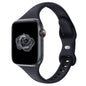 Thin Slim Band Compatible with Apple Watch 38mm 40mm 41mm 42mm 44mm 45mm 46mm 49mm, Replacement Silicone Sport Strap for iWatch Series 11/10/9/8/7/6/5/4/3/2/1 Ultra SE Women Men, Light Blush