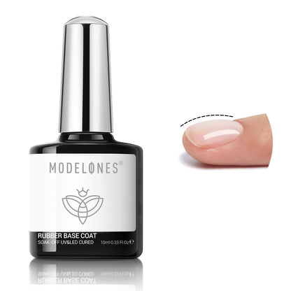 modelones Gel Top Base Coat Set 15ml 2026 Upgrade No Wipe Super Shine