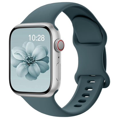 Sport Silicone Band Compatible with Apple Watch Bands 40mm 38mm 41mm 44mm 45mm 42mm 49mm Women Men,Soft Wristband Waterproof Replacement Sport Strap for iWatch Bands Series 9 8 7 6 5 4 3 2 1 SE Ultra