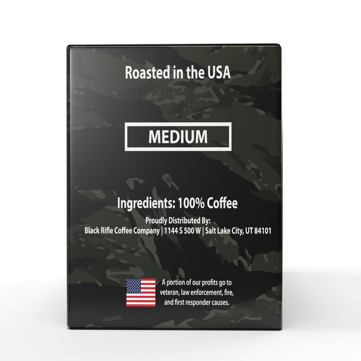 Black Rifle Coffee Medium Roast K Cup Coffee Just Black 32 Count