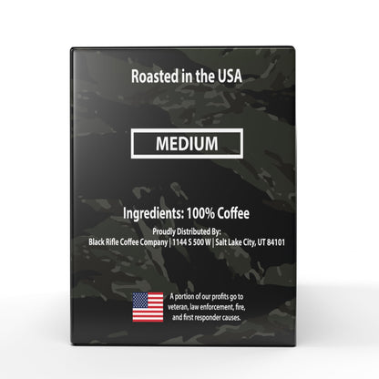 Black Rifle Coffee Medium Roast K Cup Coffee Just Black 32 Count