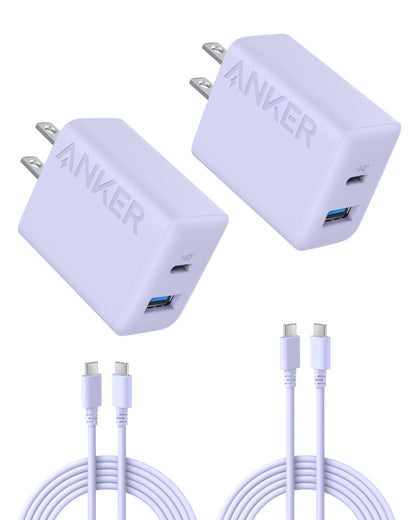 Anker Phone Charger, 20W USB C Charger Block, Type C Charger Fast Charging