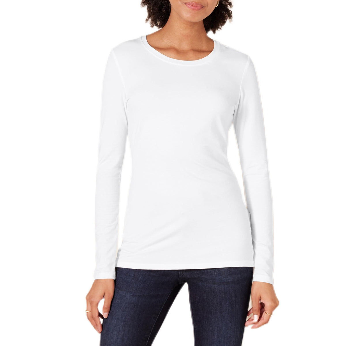 Amazon Essentials Women's Regular-Fit Long-Sleeve Crewneck T-Shirt