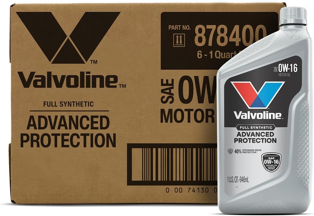 Valvoline Advanced Full Synthetic SAE 0W-20 Motor Oil 5 QT
