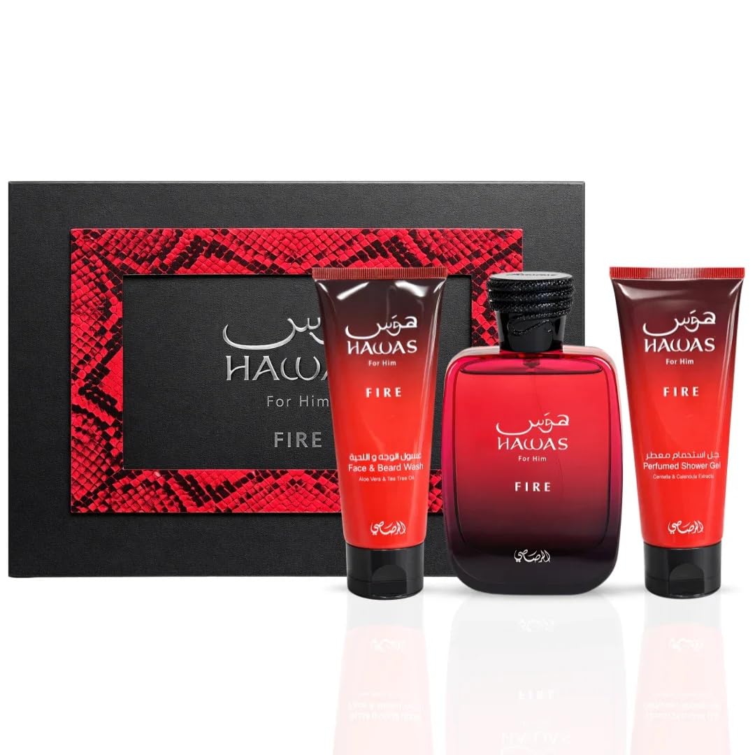 RASASI Hawas Atlantis Eau de Parfum for Men, 100ml (3.4 oz) Fresh & Modern Scent Spray