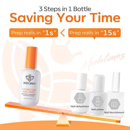 modelones Gel Top Base Coat Set 15ml 2026 Upgrade No Wipe Super Shine