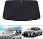 KUST Windshield Sun Shade for 2016 2017 2018 2019 2020 2021 2022 BMW X1 F48 Accessories Custom Fit Sunshade Foldable Window Sun Visor Protector Blocks UV Rays Keep Your Car Cooler