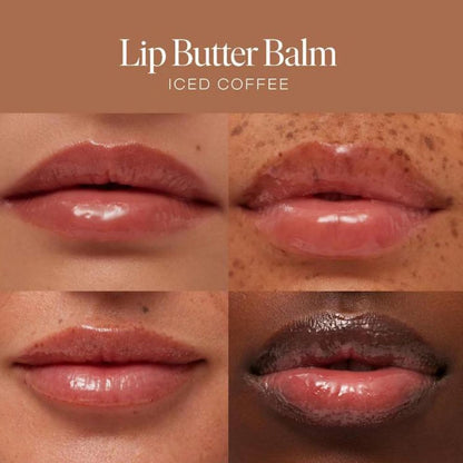 Summer Fridays Lip Butter Balm - Moisturizing Lip Gloss for Instant Shine + Sheer Color - With Nourishing Shea Butter - Everyday Makeup + Skin Care Summer Essentials - Vegan - Pink Sugar (.5 Oz)