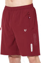 NORTHYARD Men's Athletic Running Shorts Gym Workout 7"/9"/5" Zipper Pockets
