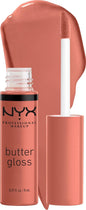 NYX PROFESSIONAL MAKEUP Butter Gloss, Non-Sticky Lip Gloss - Praline (Deep Nude)