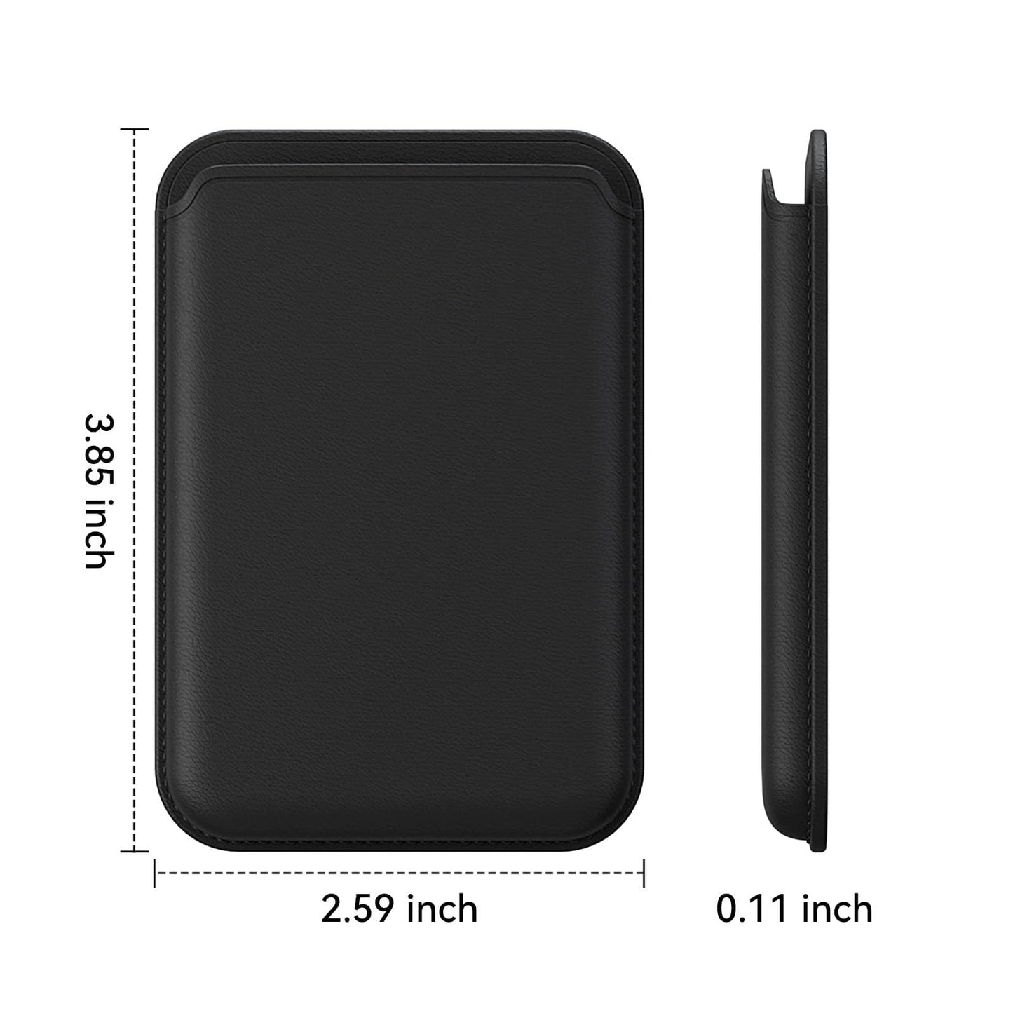 Magnetic Wallet Cell Phone Card Holder for Phone Case with Mag-Safe