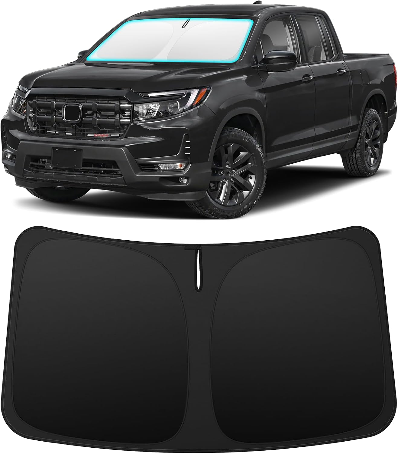 INSAUTO Custom Fit Windshield Sun Shade for Nissan Frontier 2005-2021