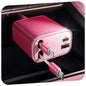 LISEN Retractable Car Charger, 84W Car Charger USB C Fast Charge, 4 in 1