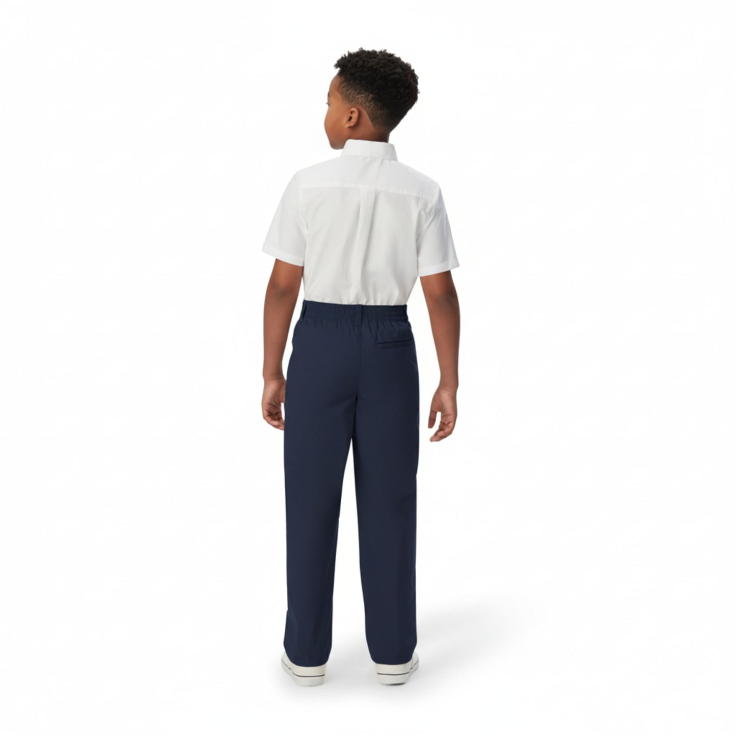 French Toast Boys Pull-On Relaxed Fit School Uniform Pant (Standard & Husky)
