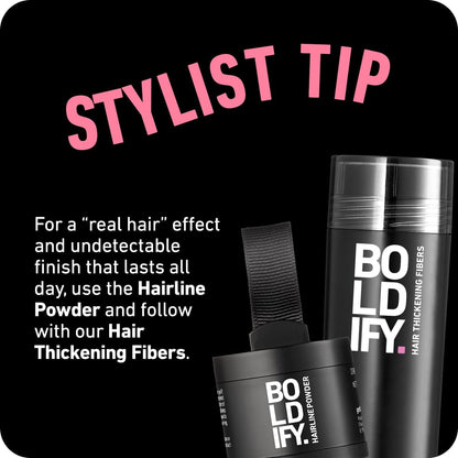 Boldify Hairline Powder, Root Touch Up Hair Color Light Blonde 4g