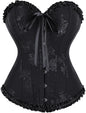 frawirshau Women's Overbust Costume Corset Renaissance Victorian